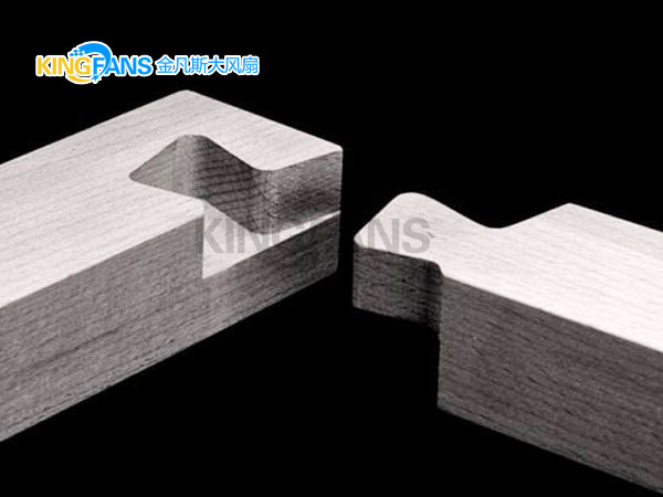 金凡斯工業(yè)大風(fēng)扇的榫卯結(jié)構(gòu)勘稱(chēng)*